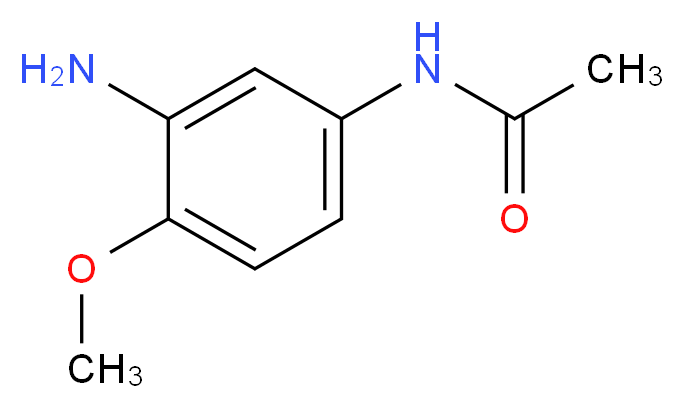 N-(3-Amino-4-methoxyphenyl)acetamide_Molecular_structure_CAS_6375-47-9)