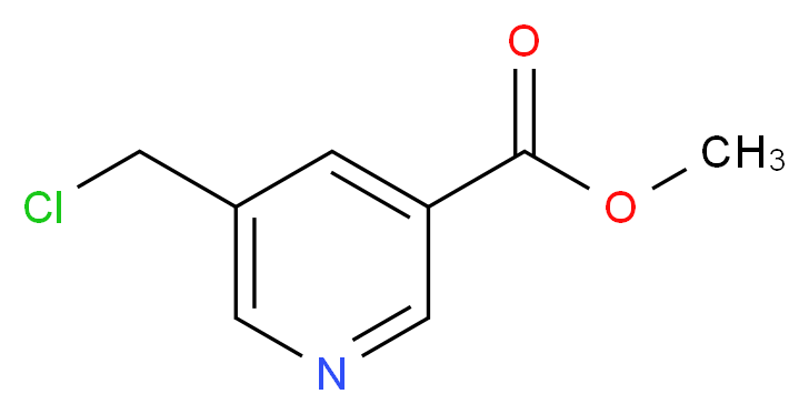 METHYL 5-(CHLOROMETHYL)NICOTINATE_Molecular_structure_CAS_562074-61-7)