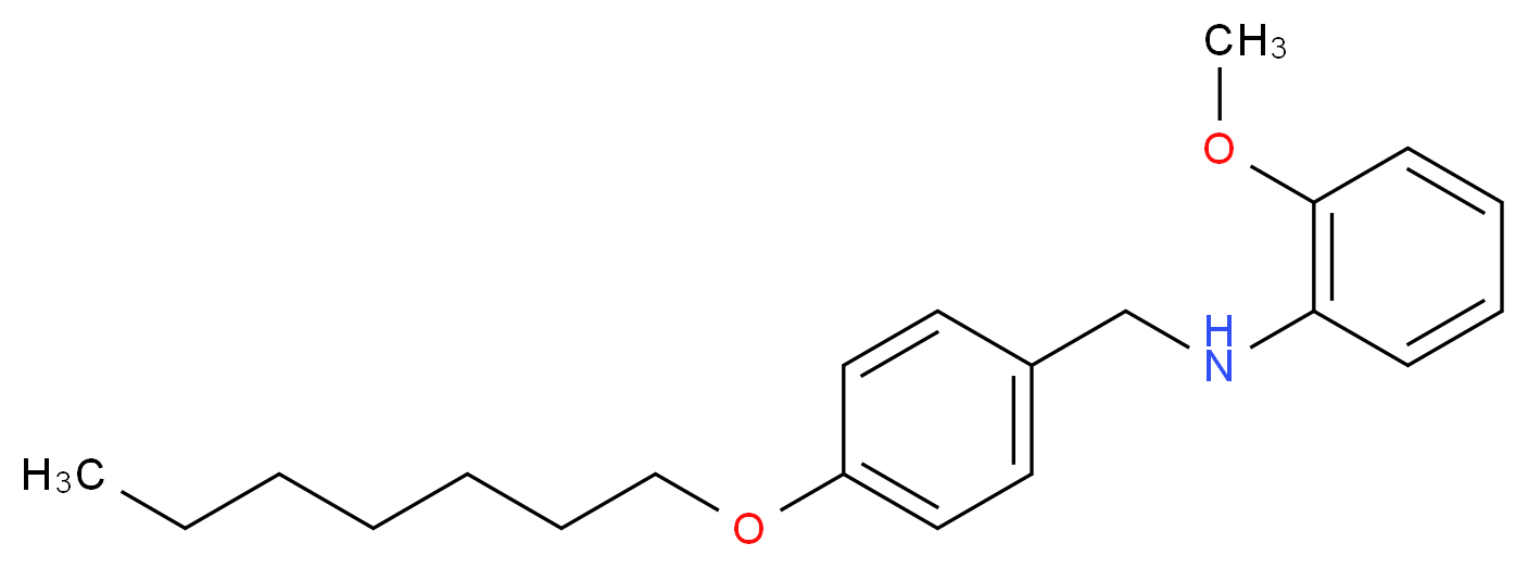 N-[4-(Heptyloxy)benzyl]-2-methoxyaniline_Molecular_structure_CAS_)