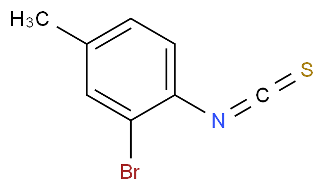 2-Bromo-4-methylphenyl isothiocyanate_Molecular_structure_CAS_19241-39-5)