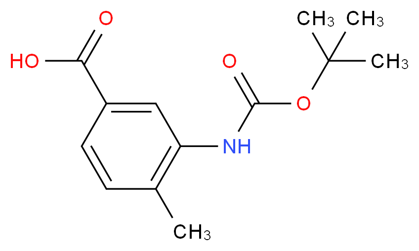 Boc-3-amino-4-methylbenzoic acid_Molecular_structure_CAS_231958-04-6)