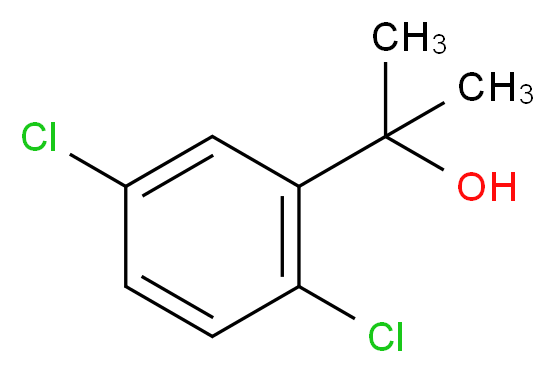 2-(2,5-dichlorophenyl)propan-2-ol_Molecular_structure_CAS_)