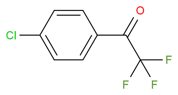 1-(4-chlorophenyl)-2,2,2-trifluoroethan-1-one_Molecular_structure_CAS_)
