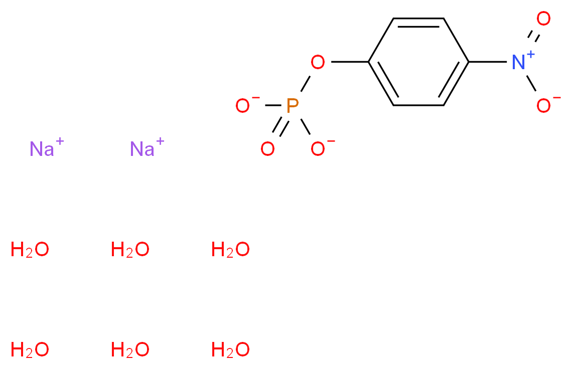 p-NITROPHENYL PHOSPHATE DISODIUM SALT HEXAHYDRATE_Molecular_structure_CAS_4264-83-9)