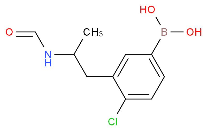 4-Chloro-3-(isopropylcarbamoyl)benzeneboronic acid_Molecular_structure_CAS_871332-74-0)