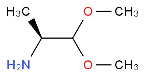 (2S)-1,1-dimethoxypropan-2-amine_Molecular_structure_CAS_)