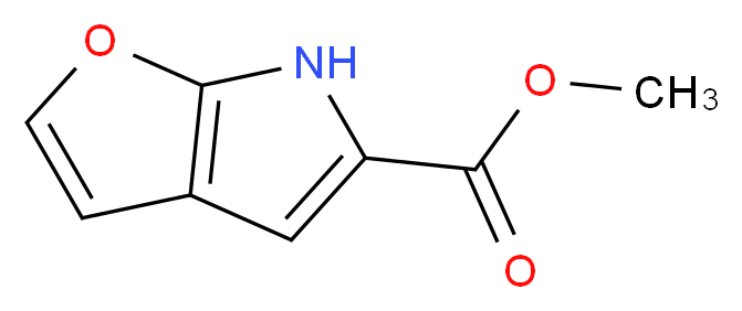 6H-Furo[2,3-b]pyrrole-5-carboxylic acid methyl ester_Molecular_structure_CAS_201019-27-4)