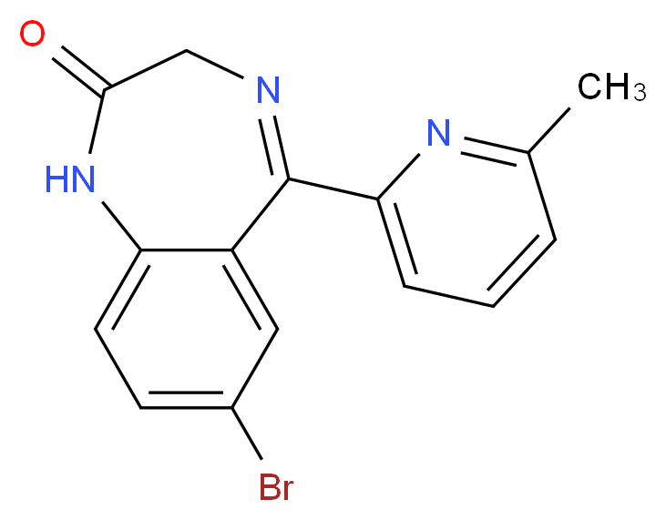 6-Methyl Bromazepam_Molecular_structure_CAS_868350-97-4)