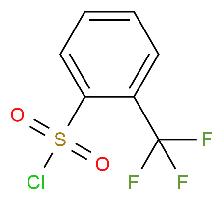 2-(Trifluoromethyl)benzenesulfonyl chloride_Molecular_structure_CAS_776-04-5)