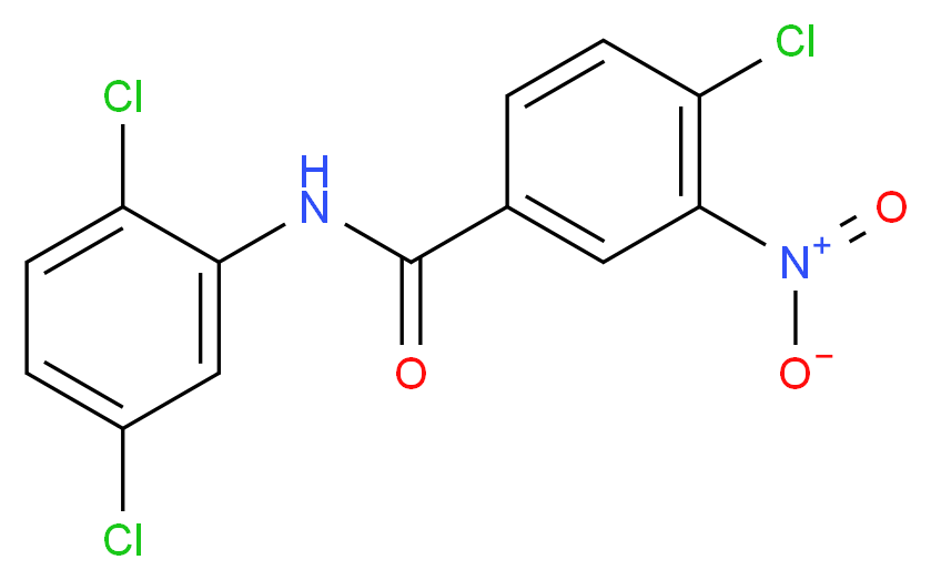 4-Chloro-N-(2,5-dichlorophenyl)-3-nitrobenzamide_Molecular_structure_CAS_)