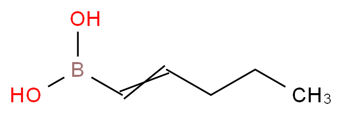 1-Pentenylboronic acid_Molecular_structure_CAS_104376-24-1)