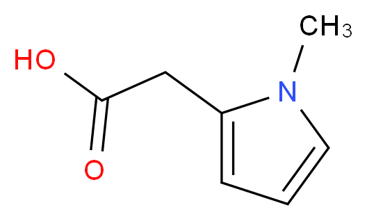 1-METHYL-PYRROLE-2-ACETIC ACID_Molecular_structure_CAS_21898-59-9)