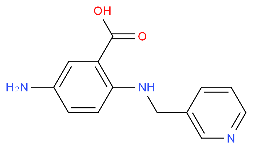 5-Amino-2-[(pyridin-3-ylmethyl)-amino]-benzoic acid_Molecular_structure_CAS_425662-35-7)