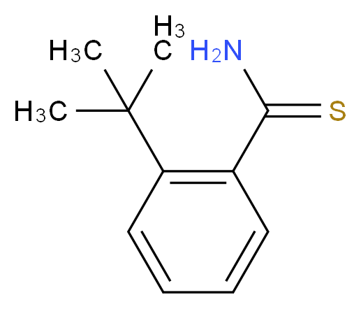 2-(tert-Butyl)benzothioamide_Molecular_structure_CAS_1314934-69-4)