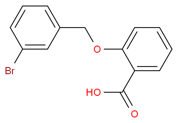 2-((3-Bromobenzyl)oxy)benzoic acid_Molecular_structure_CAS_743453-43-2)