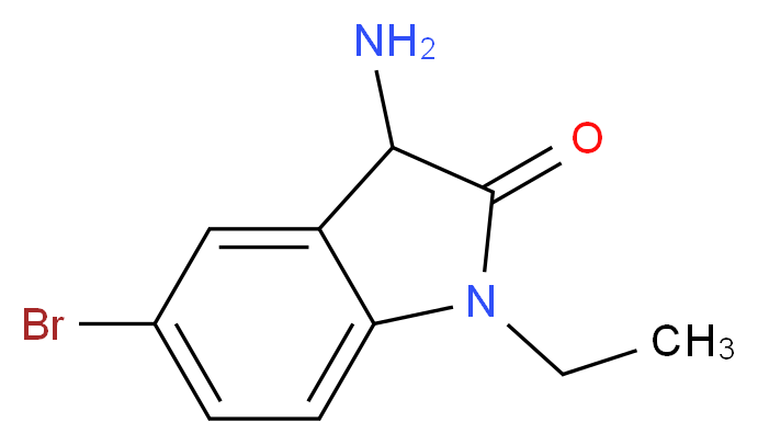 3-amino-5-bromo-1-ethylindolin-2-one_Molecular_structure_CAS_)