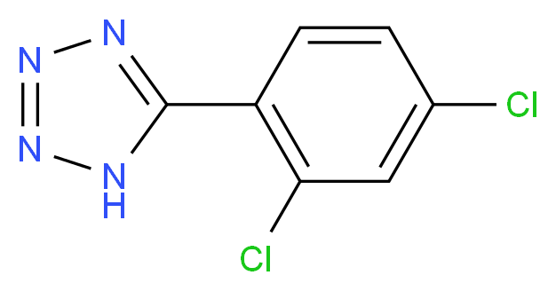 5-(2,4-Dichlorophenyl)-1H-tetrazole_Molecular_structure_CAS_50907-22-7)