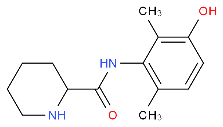 N-Desmethyl 3-Hydroxy Mepivacaine_Molecular_structure_CAS_247061-17-2)