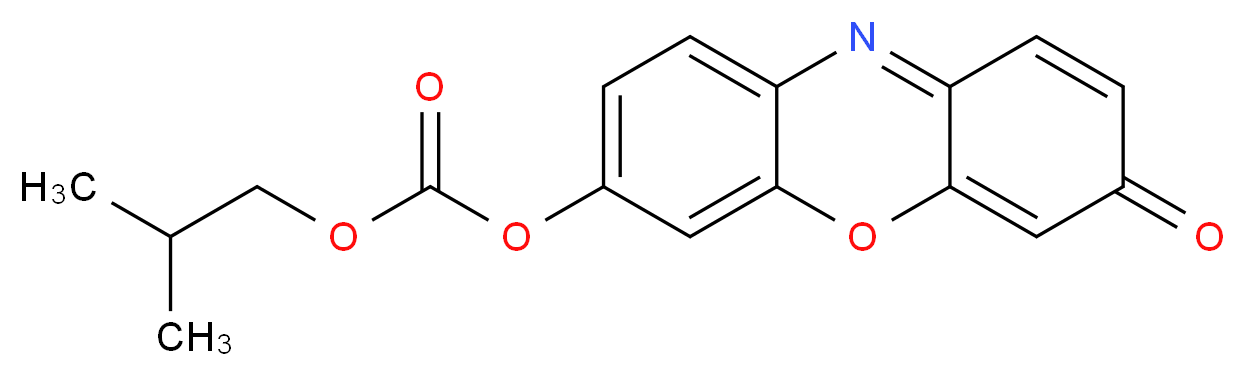 7-(Isobutoxycarbonyloxy)-3H-phenoxazin-3-one_Molecular_structure_CAS_251292-24-7)