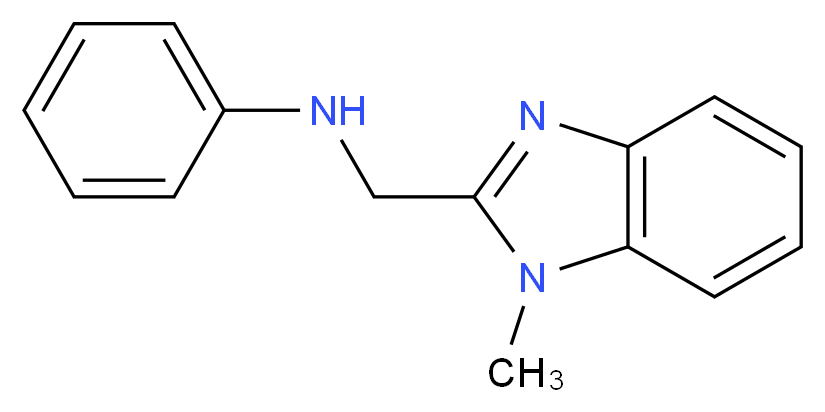 (1-Methyl-1H-benzoimidazol-2-ylmethyl)-phenyl-amine_Molecular_structure_CAS_)