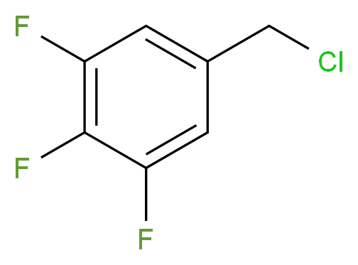 3,4,5-Trifluorobenzyl chloride_Molecular_structure_CAS_732306-27-3)