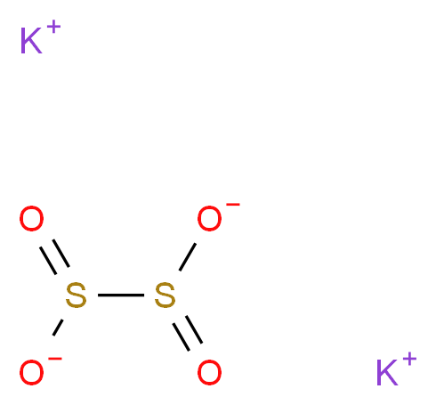 Potassium dithionite_Molecular_structure_CAS_14293-73-3)