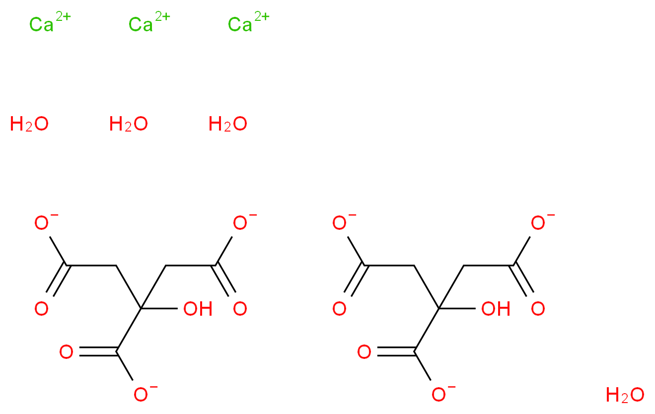 Calcium citrate tetrahydrate_Molecular_structure_CAS_5785-44-4)