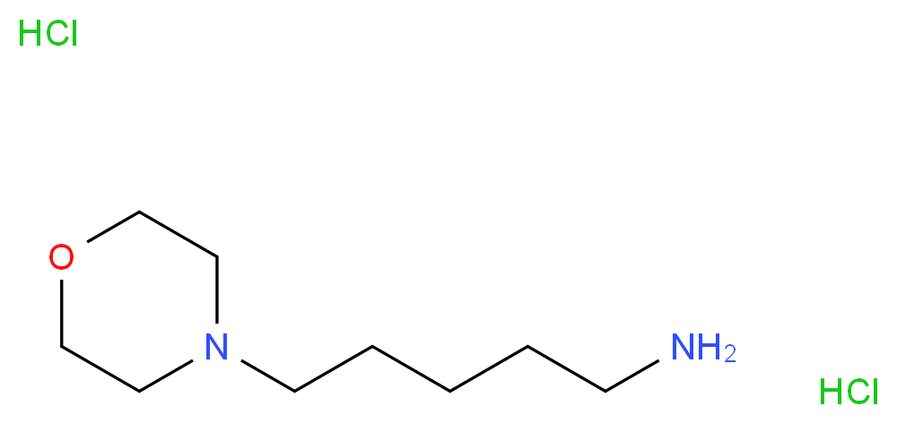 (5-Morpholin-4-ylpentyl)amine dihydrochloride_Molecular_structure_CAS_)