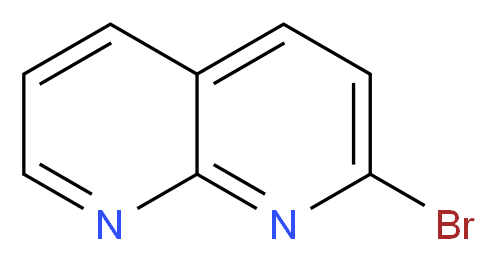 2-Bromo-1,8-naphthyridine _Molecular_structure_CAS_61323-17-9)