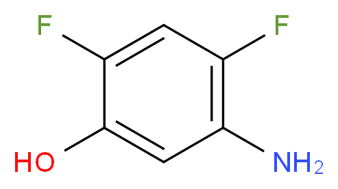 5-Amino-2,4-difluorobenzenol_Molecular_structure_CAS_)