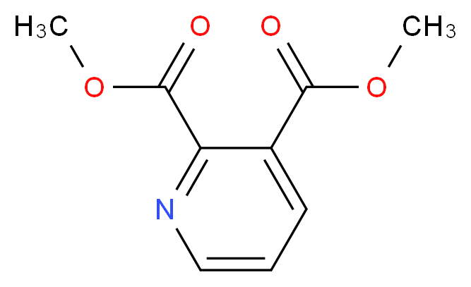 2,3-Pyridinedicarboxylic acid dimethyl ester_Molecular_structure_CAS_605-38-9)