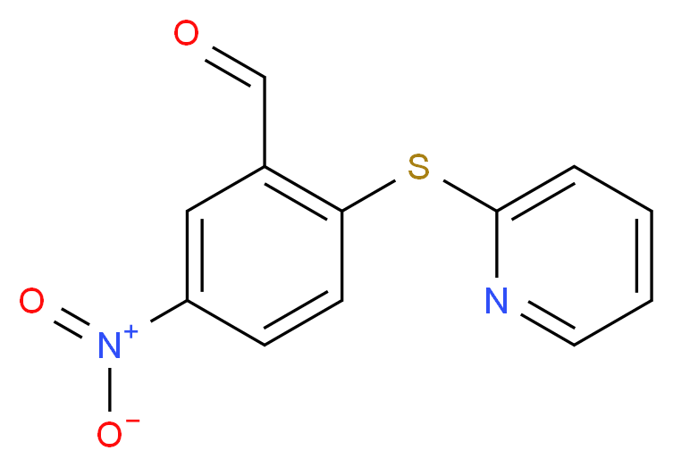 5-Nitro-2-(pyridin-2-ylthio)benzaldehyde 98%_Molecular_structure_CAS_175278-54-3)