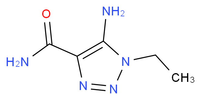 5-Amino-1-ethyl-1H-1,2,3-triazole-4-carboxamide_Molecular_structure_CAS_99420-47-0)