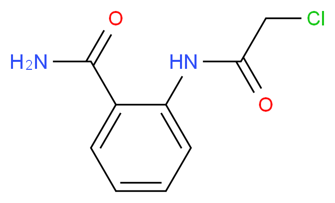 2-(2-chloroacetamido)benzamide_Molecular_structure_CAS_21721-78-8)