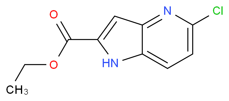 Ethyl 5-chloro-1H-pyrrolo[3,2-b]pyridine-2-carboxylate_Molecular_structure_CAS_800401-62-1)