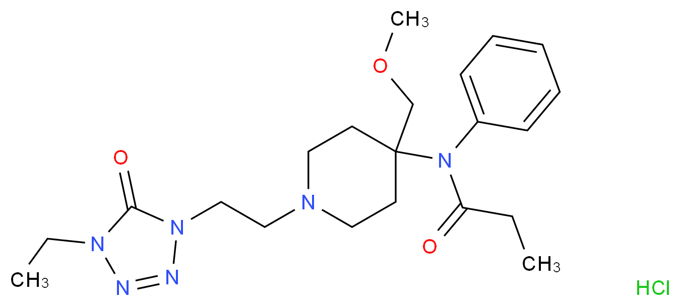 Alfentanil Hydrochloride_Molecular_structure_CAS_69049-06-5)