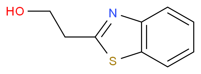 2-(1,3-benzothiazol-2-yl)ethanol_Molecular_structure_CAS_46055-91-8)