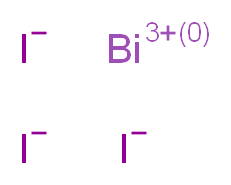 Bismuth(III) iodide, Puratronic&reg;_Molecular_structure_CAS_7787-64-6)
