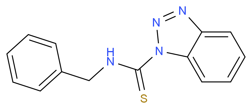 N-Benzyl-1H-benzotriazole-1-carbothioamide_Molecular_structure_CAS_690634-11-8)