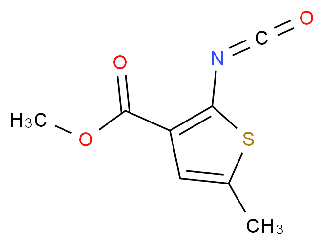 Methyl 2-isocyanato-5-methylthiophene-3-carboxylate_Molecular_structure_CAS_)